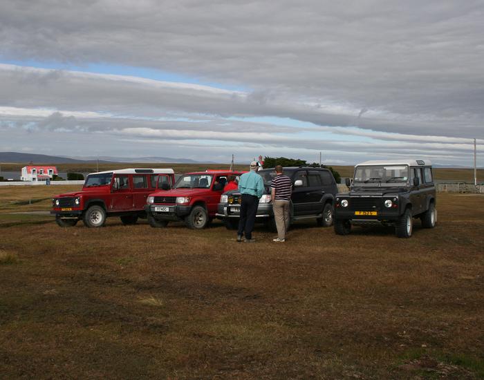 company outing - the cars