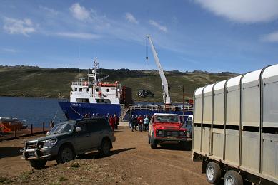 Loading the Tamar